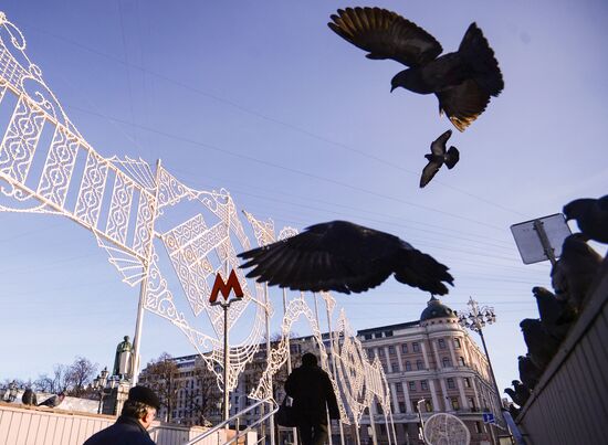 Предновогодняя Москва