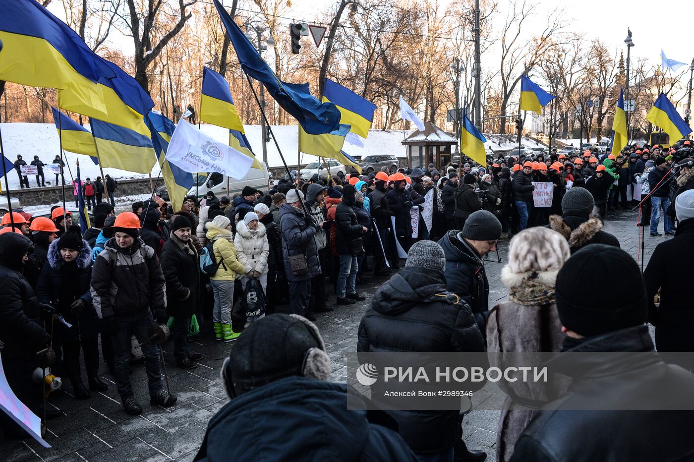 Акции протеста в Киеве