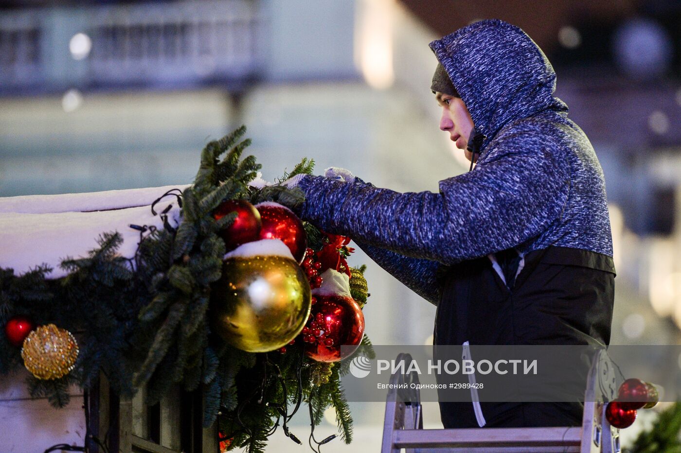 Предновогодняя Москва