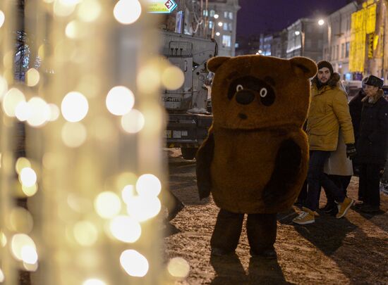 Предновогодняя Москва