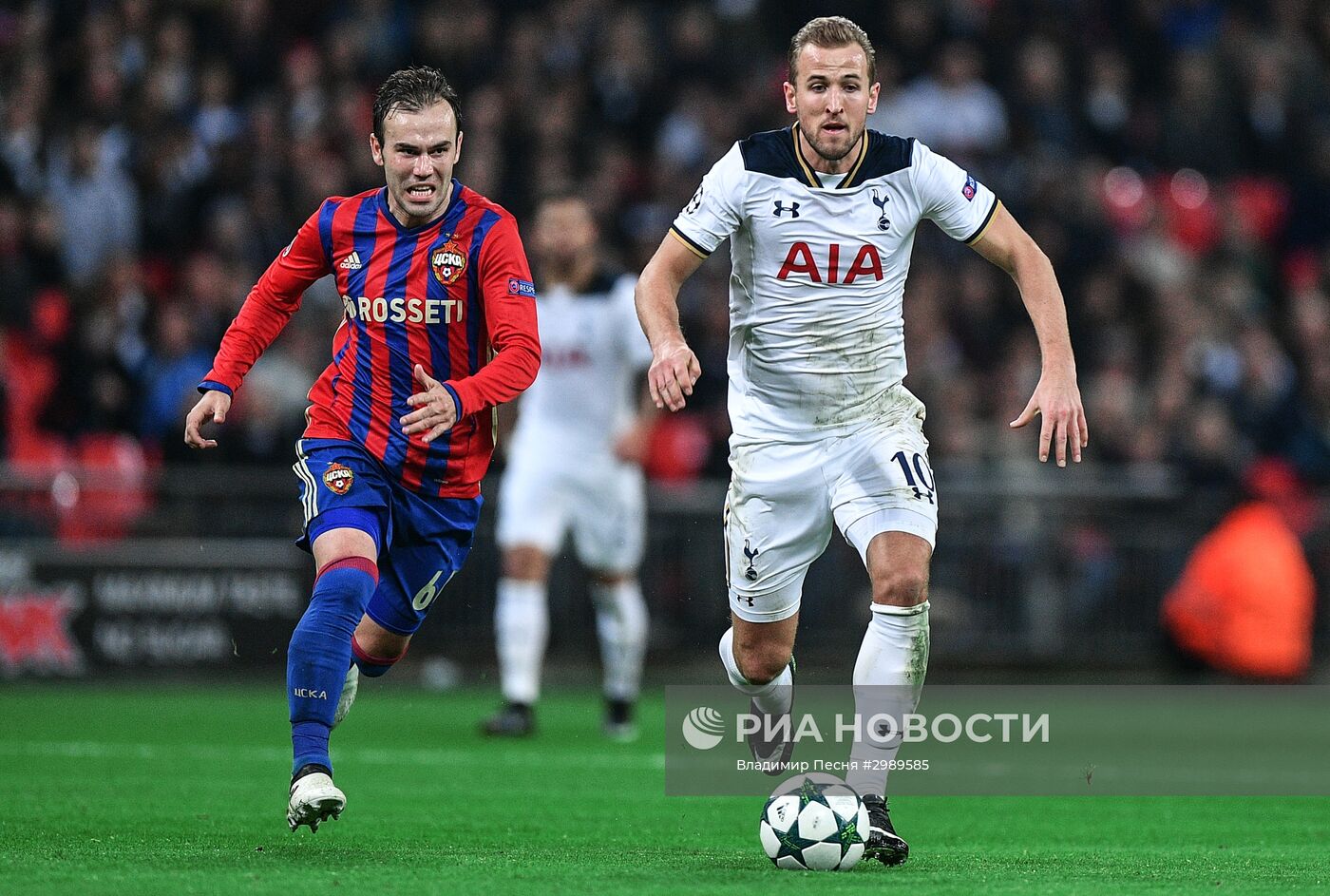 Футбол. Лига чемпионов. Матч "Тоттенхэм" - ЦСКА