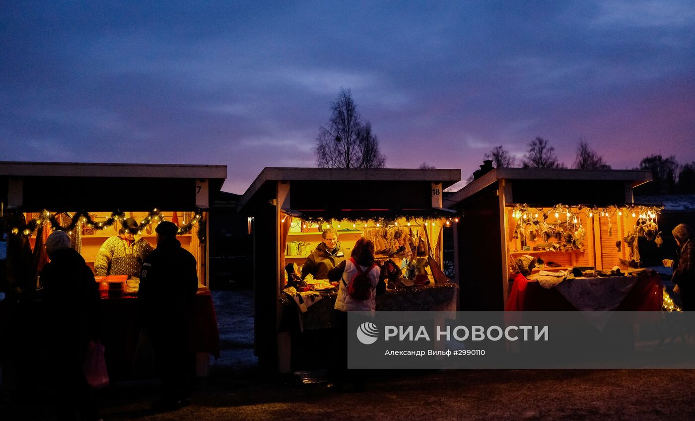 Рождественская ярмарка в Эстерсунде