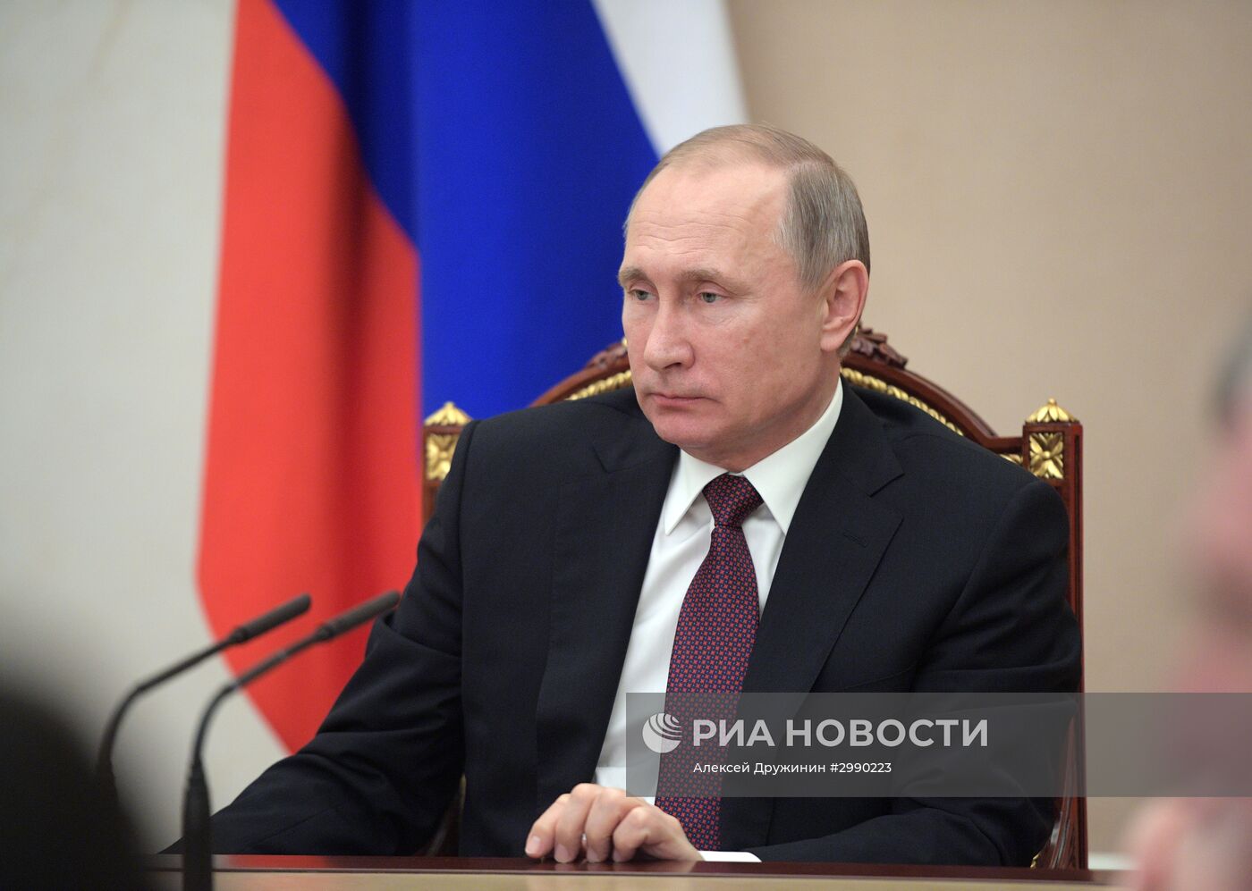 Президент РФ В.Путин провел заседание совета Агентства стратегических инициатив