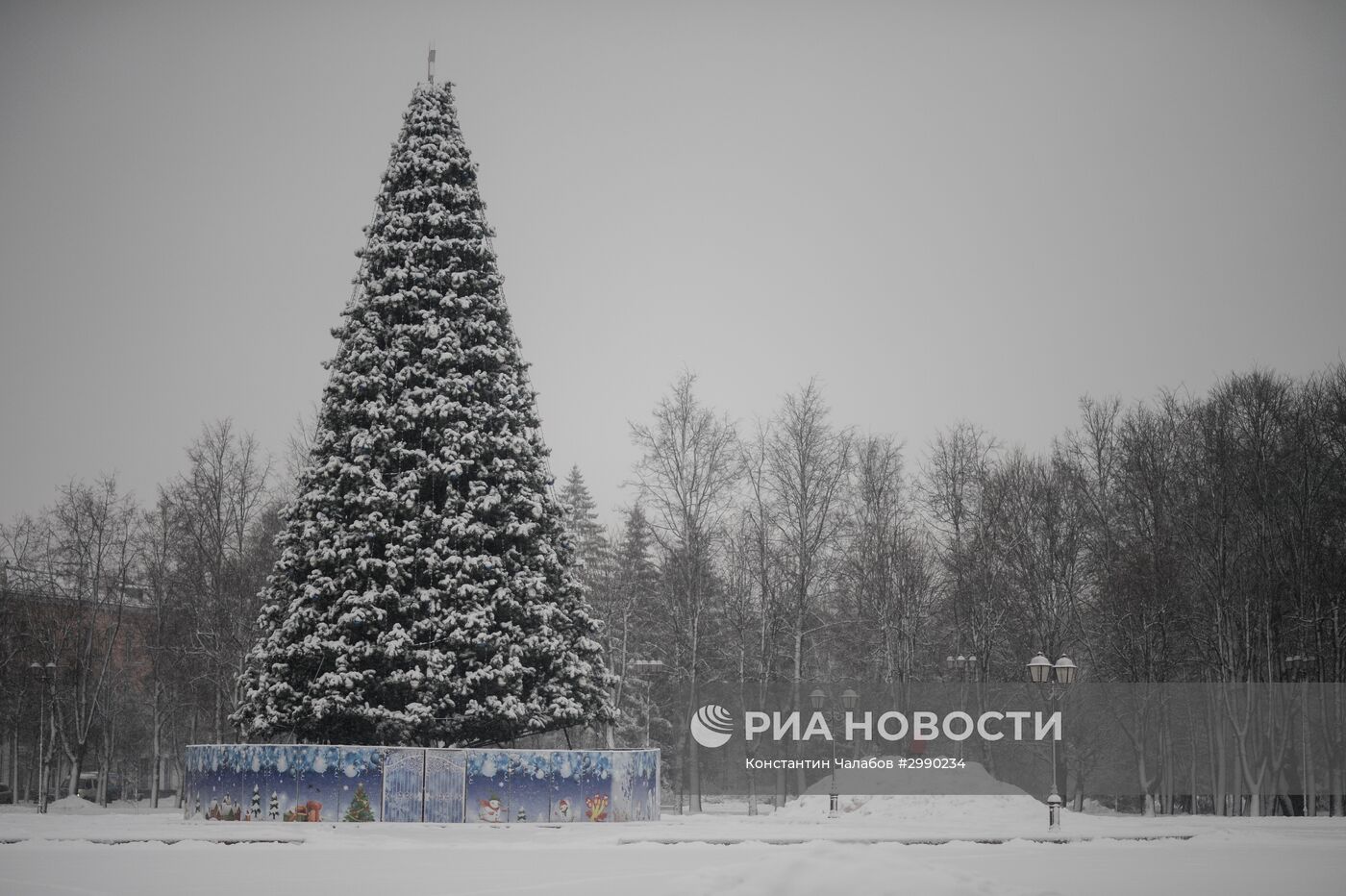 Зима в Великом Новгороде