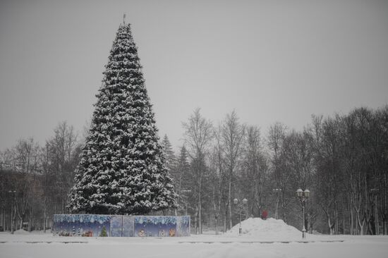 Зима в Великом Новгороде