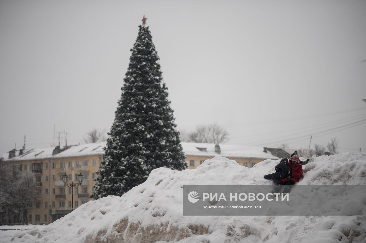 Зима в Великом Новгороде