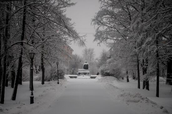 Зима в Великом Новгороде