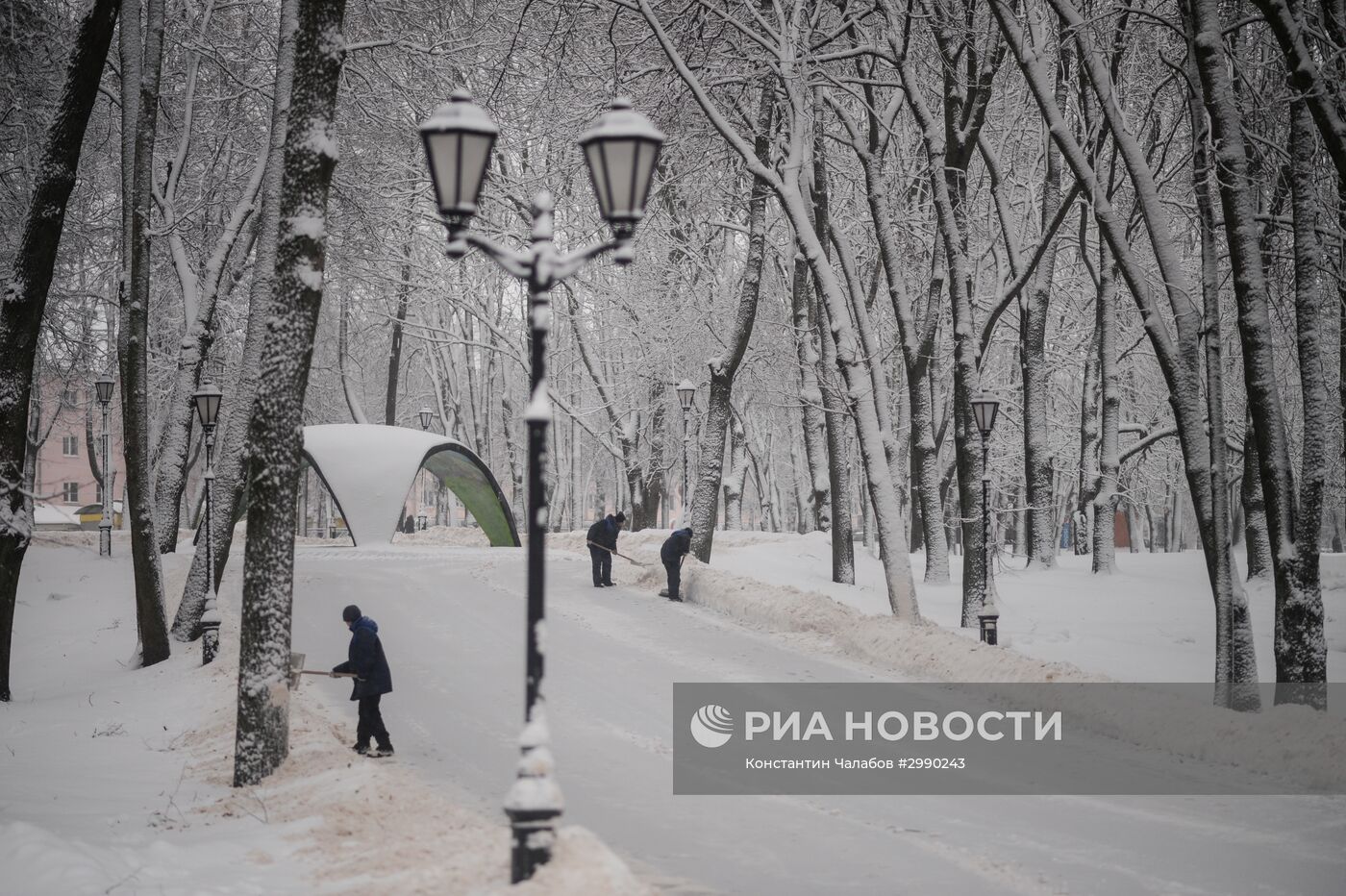 Зима в Великом Новгороде