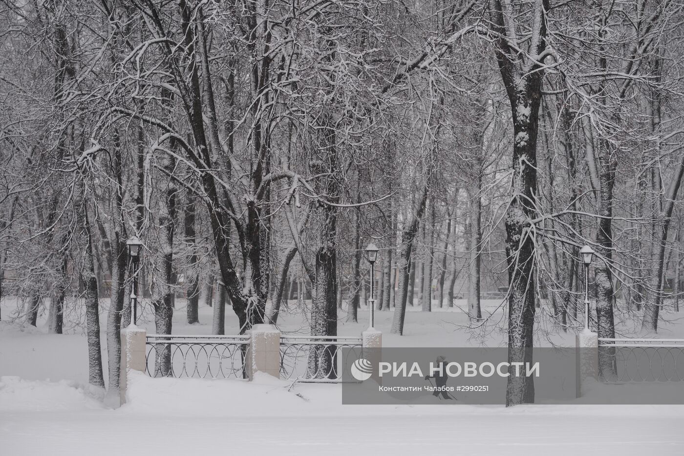 Зима в Великом Новгороде