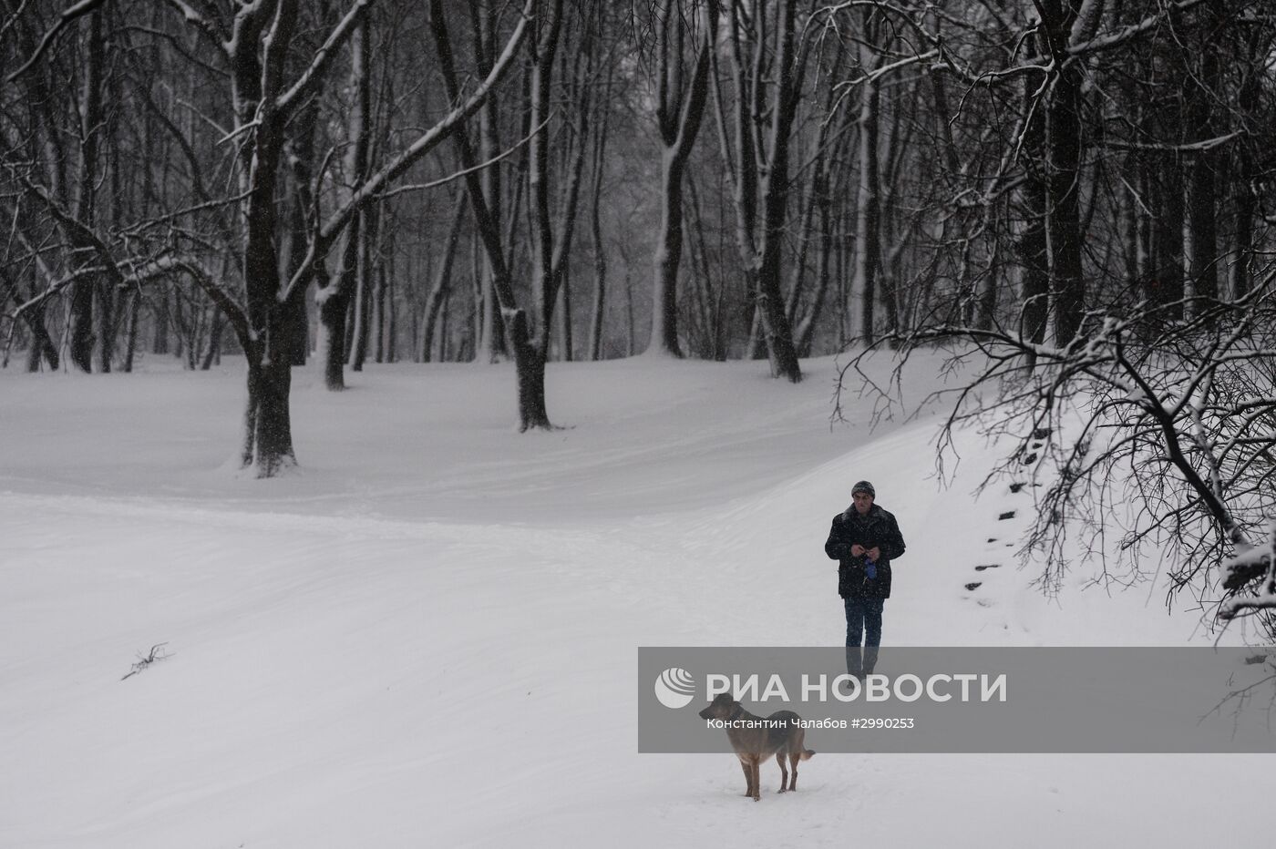 Зима в Великом Новгороде