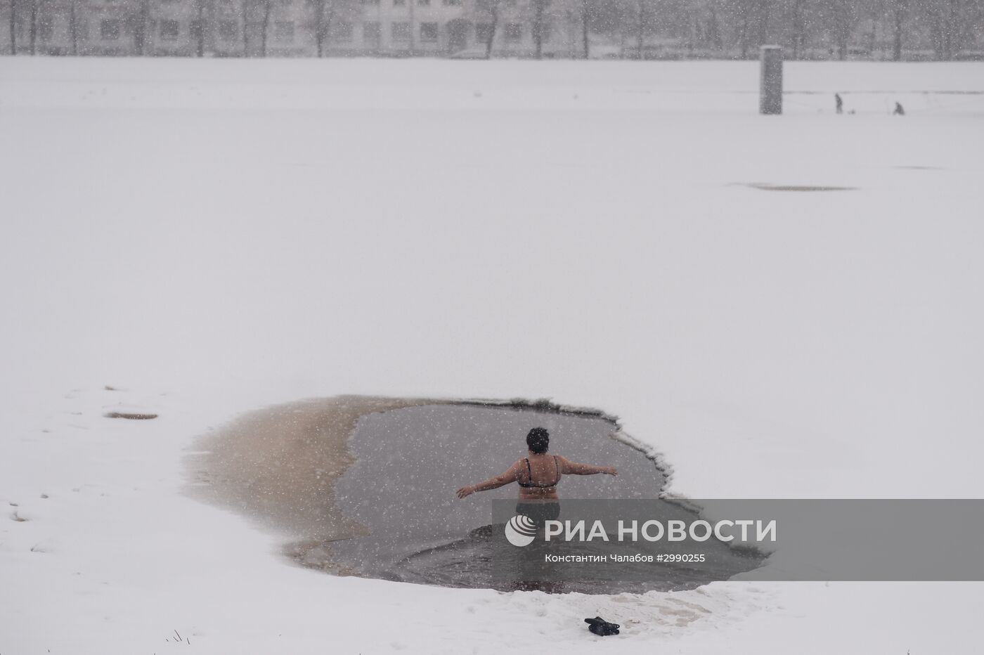 Зима в Великом Новгороде