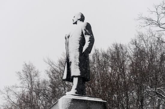 Зима в Великом Новгороде