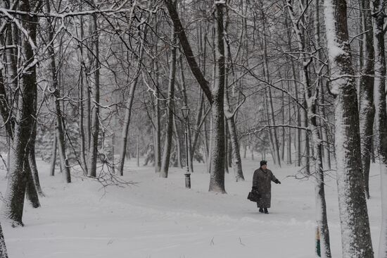 Зима в Великом Новгороде