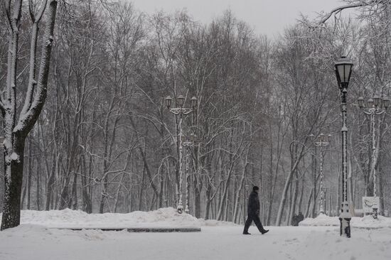 Зима в Великом Новгороде