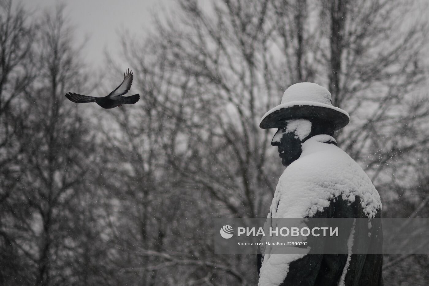 Зима в Великом Новгороде