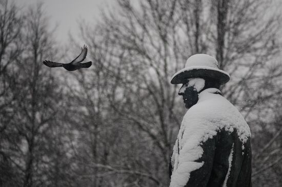 Зима в Великом Новгороде