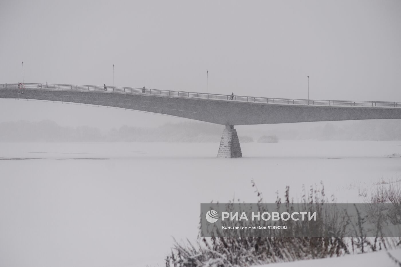 Зима в Великом Новгороде