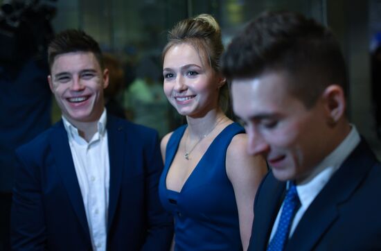 "Бал олимпийцев России – 2016" в Москве