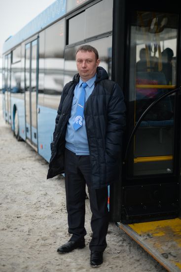 Презентация новой летней формы водителей коммерческих автобусов