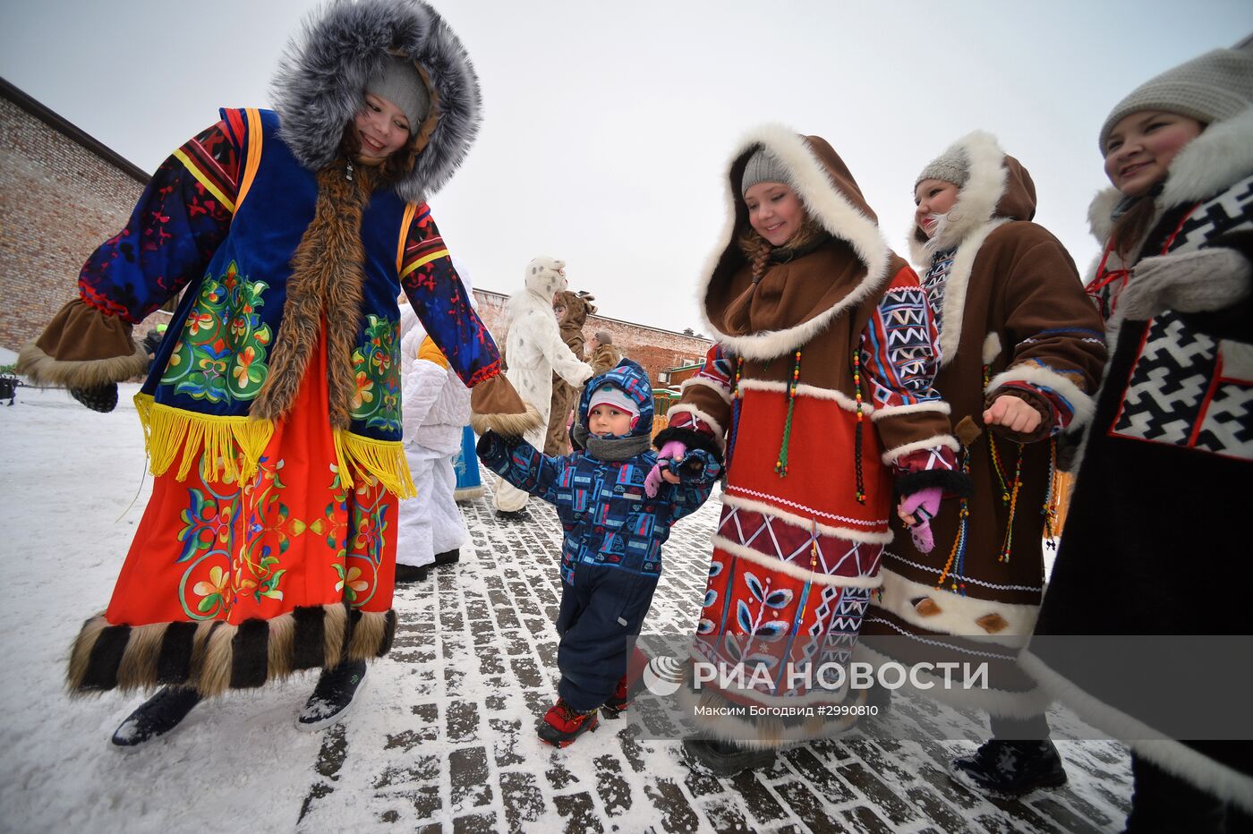 Дед Мороз из Великого Устюга посетил Казань