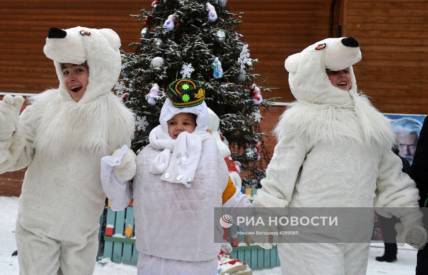 Дед Мороз из Великого Устюга посетил Казань