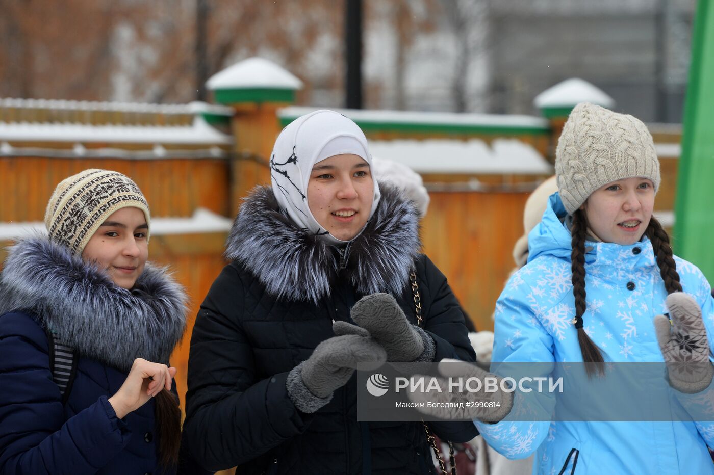 Дед Мороз из Великого Устюга посетил Казань