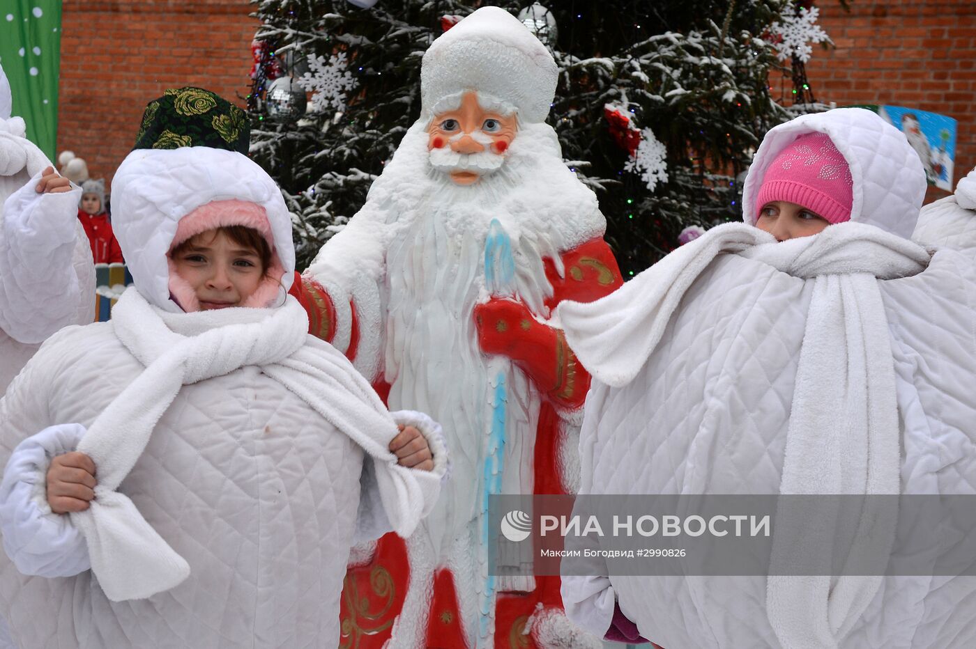 Дед Мороз из Великого Устюга посетил Казань