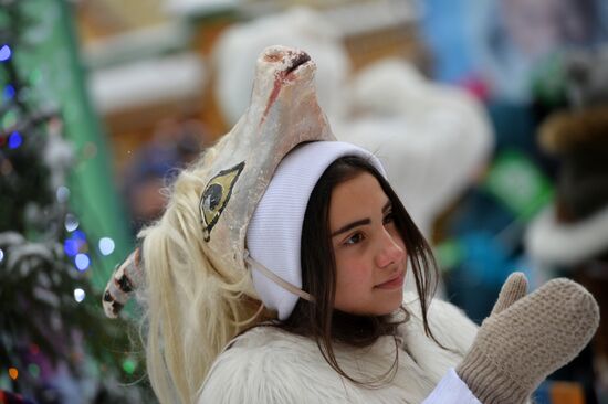 Дед Мороз из Великого Устюга посетил Казань