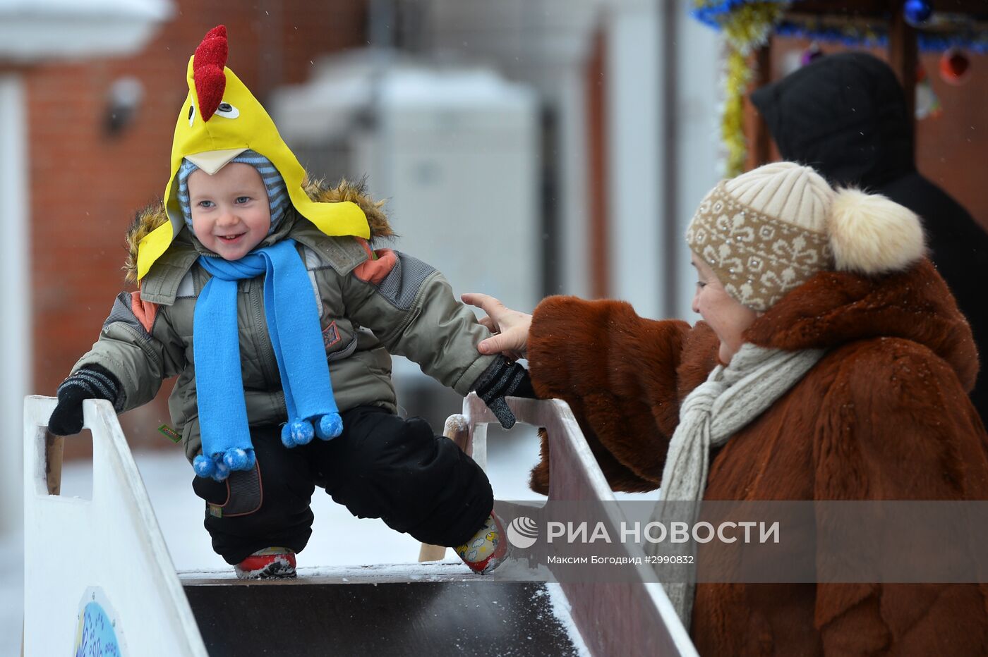 Дед Мороз из Великого Устюга посетил Казань