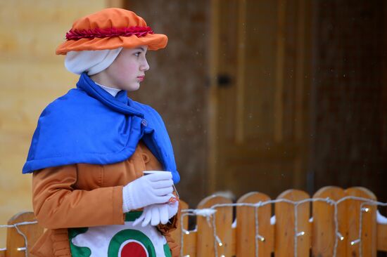 Дед Мороз из Великого Устюга посетил Казань