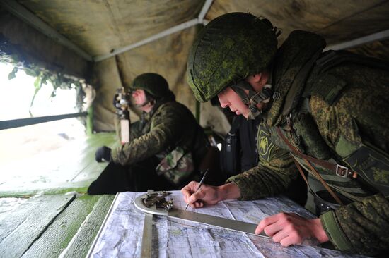 Военные учения в Ростовской области