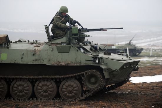 Военные учения в Ростовской области