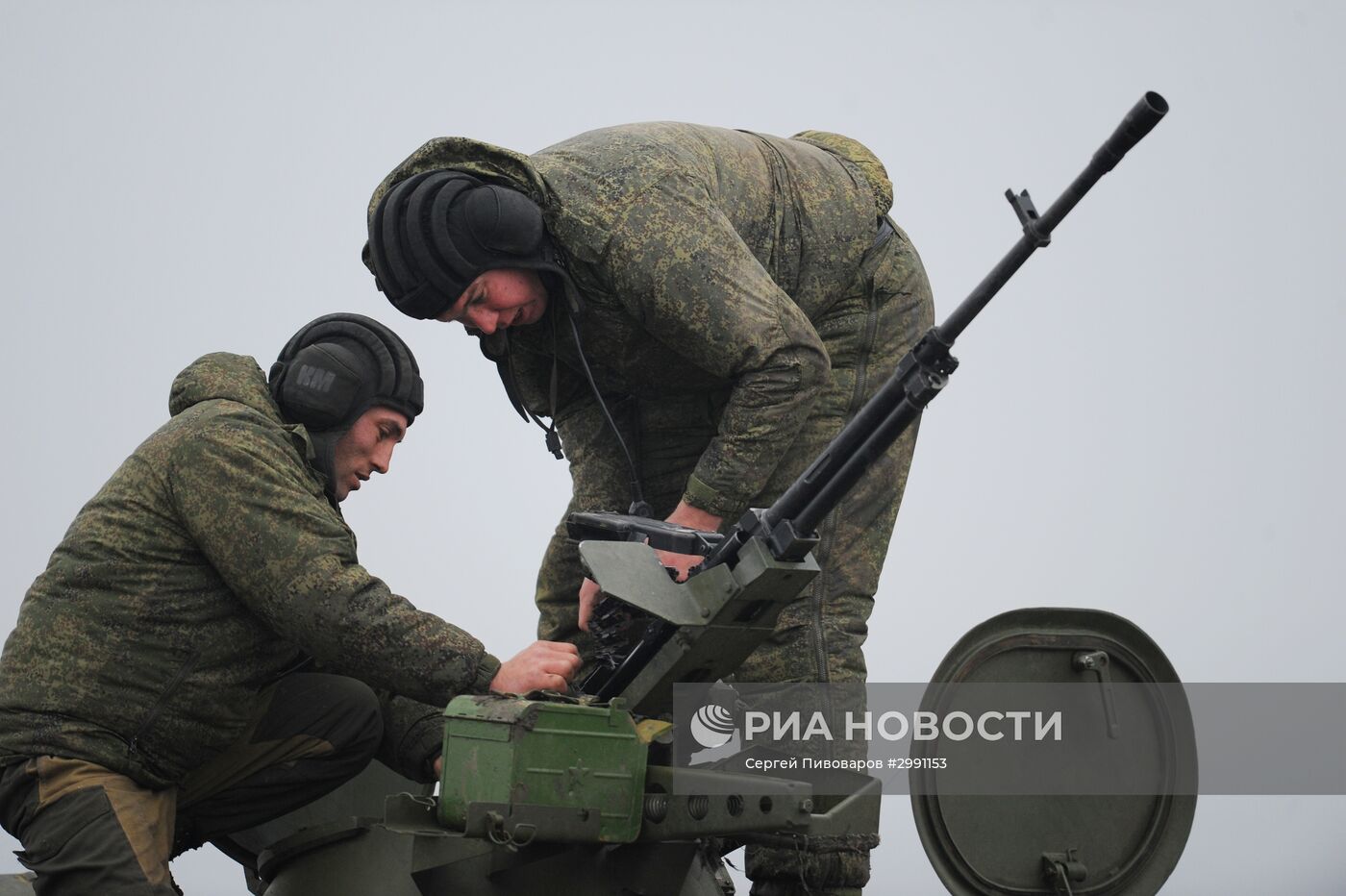 Военные учения в Ростовской области
