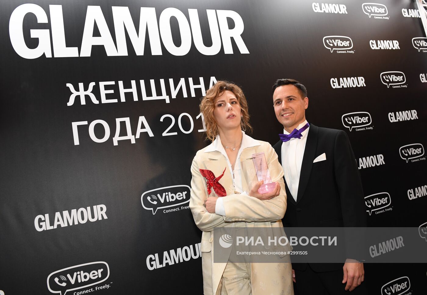 Церемония вручения премии "Женщина года" по версии журнала Glamour