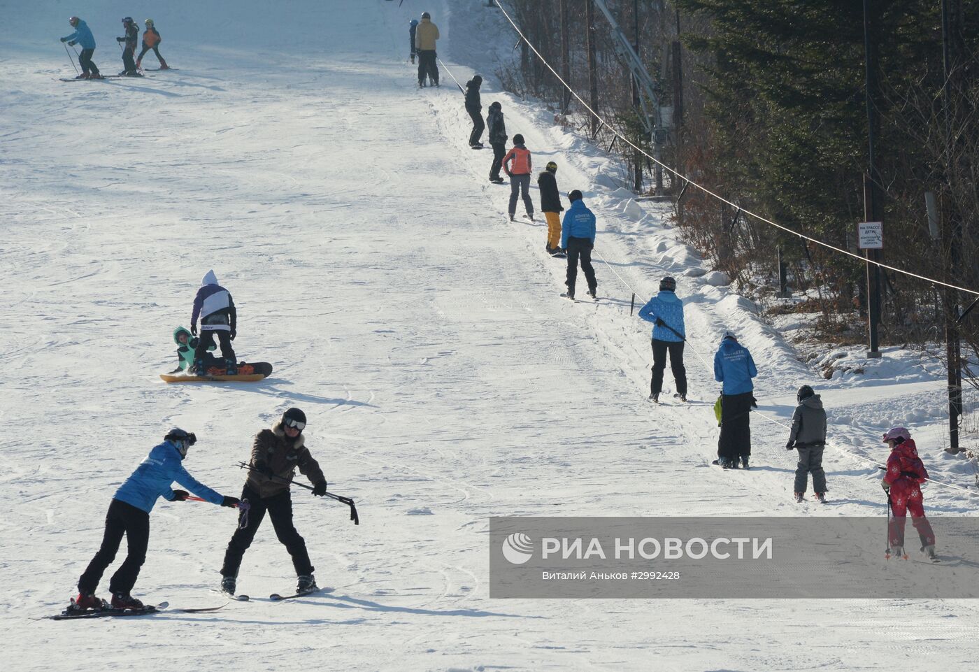 Центр зимнего отдыха "Комета" в Приморском крае