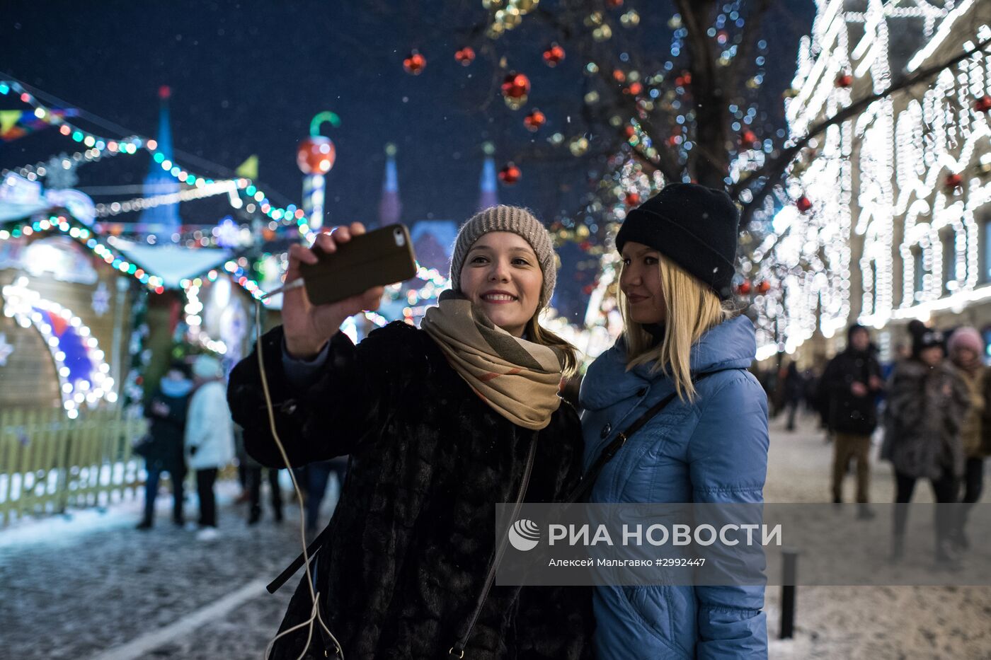 Предновогодняя Москва