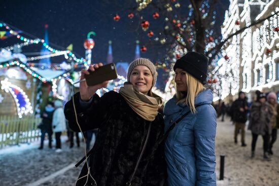 Предновогодняя Москва