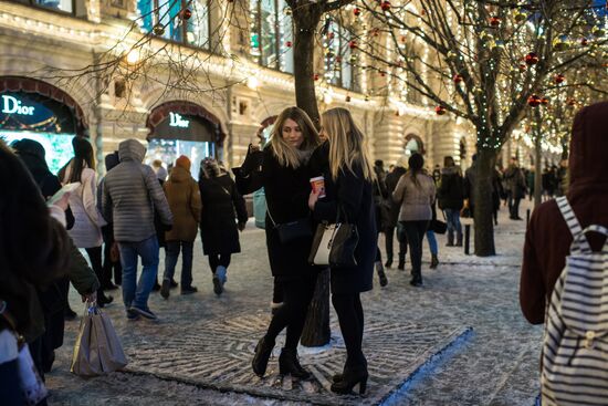 Предновогодняя Москва