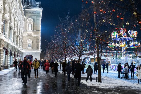 Предновогодняя Москва