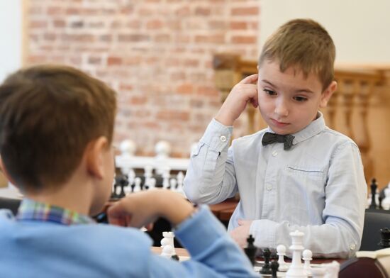 Детский шахматный турнир в Москве