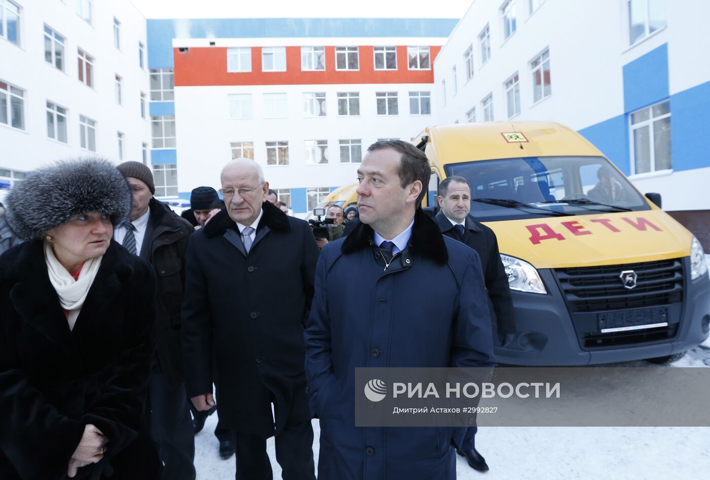 Рабочая поездка премьер-министра РФ Д. Медведева в Оренбург