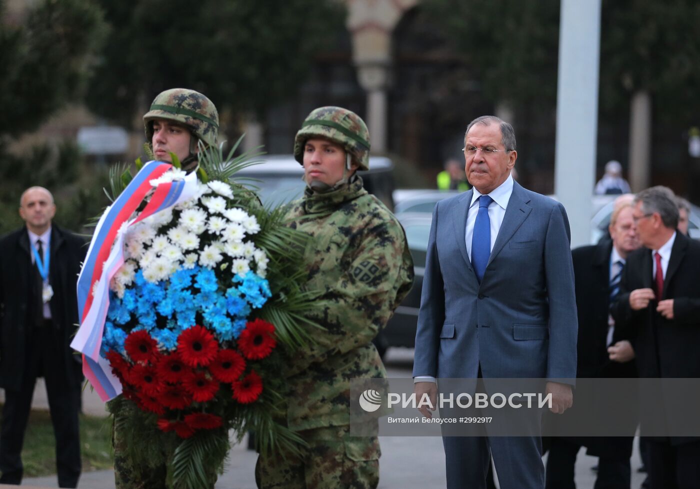 Визит главы МИД РФ С. Лаврова в Сербию