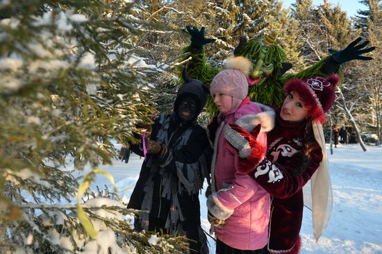 Резиденция Кыш Бабая и Кар Кызы в Татарстане