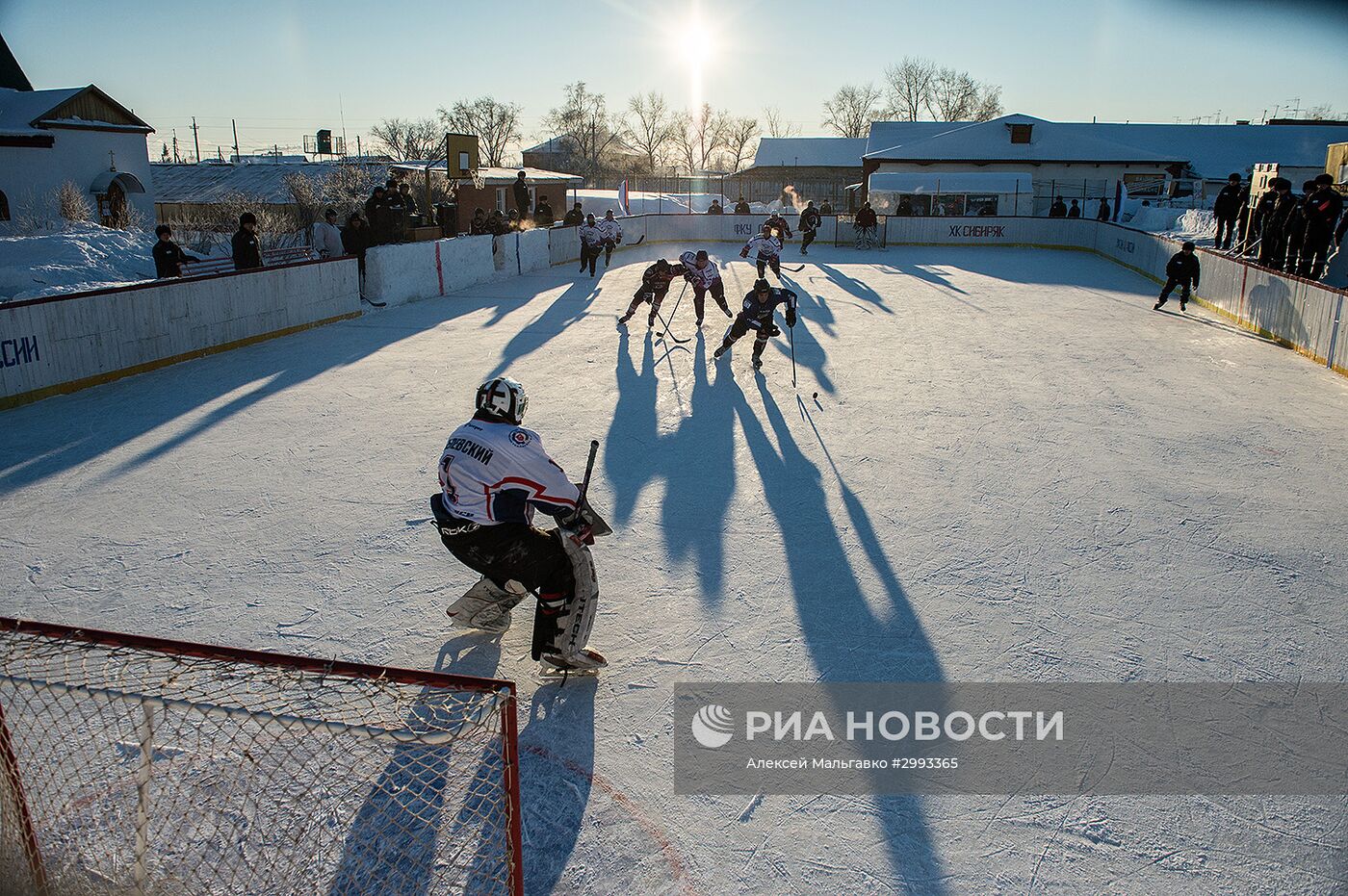 Хоккей в исправительной колонии Омска
