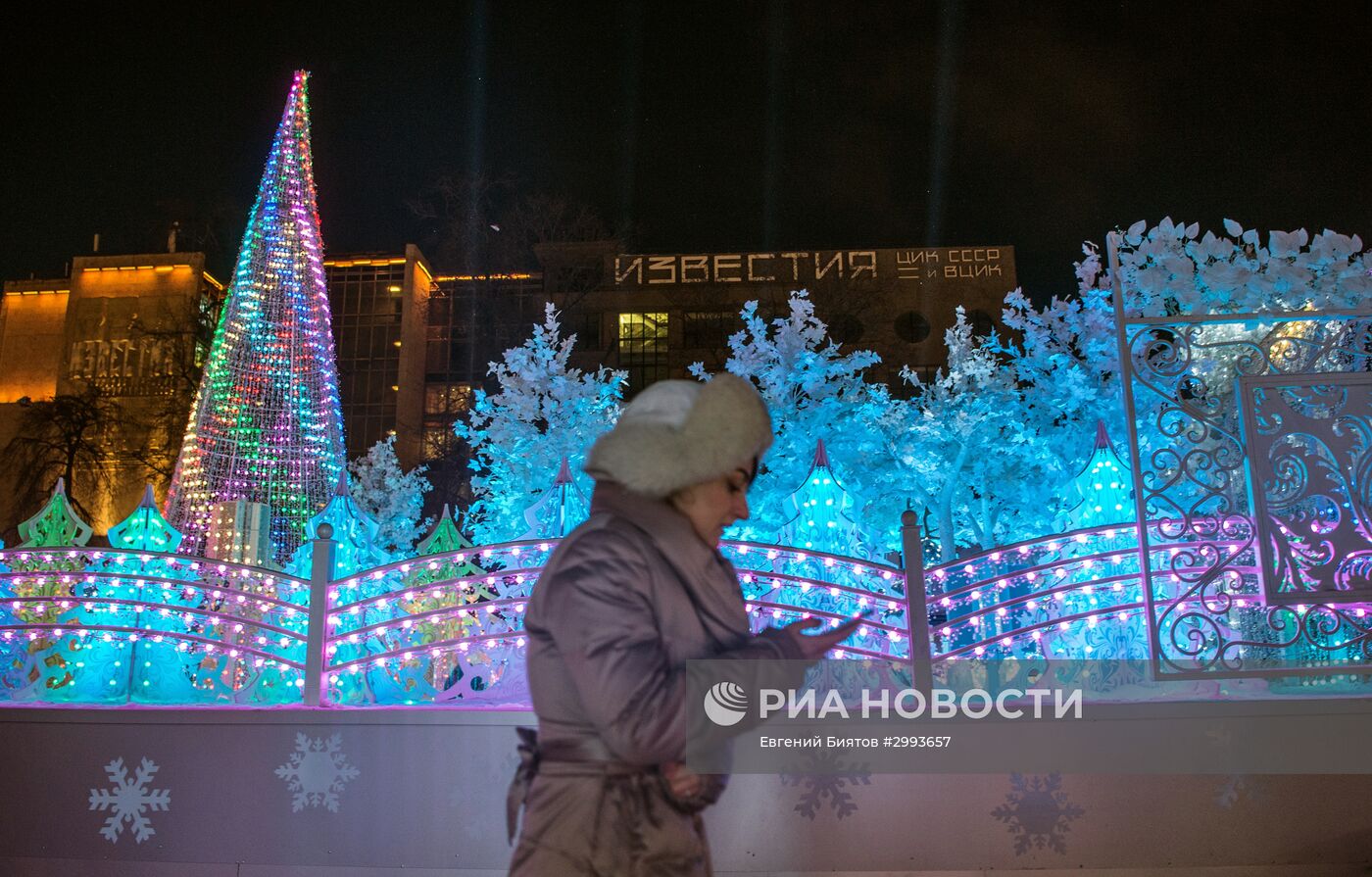 Предновогодняя Москва