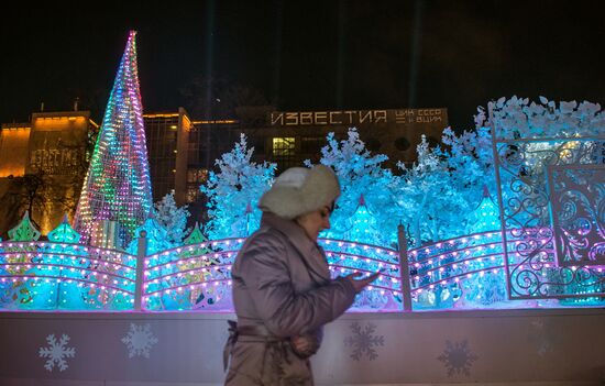 Предновогодняя Москва