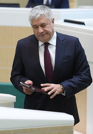 Заседание Совета Федерации РФ