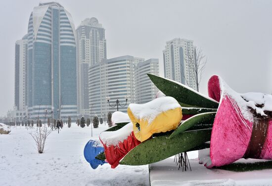 Зима в Грозном
