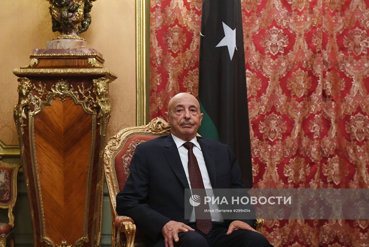 Встреча министра иностранных дел РФ С.В. Лаврова с председателем парламента Ливии А. Салехом