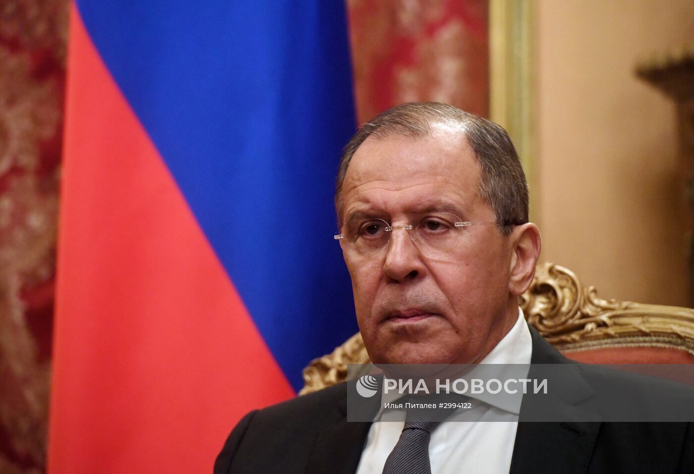 Встреча министра иностранных дел РФ С.В. Лаврова с председателем парламента Ливии А. Салехом